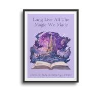 TwoDays Taylor Music Lyrics Inspired Room Decor Aesthetic, Speak Album Wall Art for Dorm, Long Live Posters for Grils Bedroom, Singer Merch Prints for Fans. (12" X 16", Black Framed)