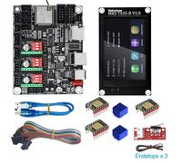TwoEagles Makerbase MKS DLC32 V2.1 Offline Controller 32bits ESP32 WIFI GRBL TFT Touch Screen for Desktop Laser Engraving Machine (Set 13)