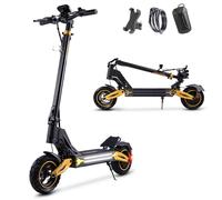 TWOFISH Electric Scooter Adult, 50-60 Km Range, 48V 17Ah Battery, Foldable E Scooter with 10-inch Vacuum Tires, LCD Display, USB Charging Port, and NFC Unlock, 150 kg Load Capacity, V2 MAX