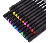 TWOHANDS Fineliner Pens, Fine Point Fineliners, Note Taking Pen, 24 Colours