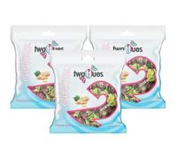 TwoHues Sweet Ginger Hard Candy 100g (3.52oz) | Spicy & Sweet Ginger Flavoured | HALAL | Vegetarian | Gluten FREE | Soothing and Refreshing Taste | Individually Wrapped, Travel Friendly | Pack of 3