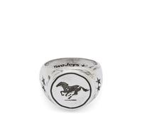 TwoJeys Galloping Signet Ring Silver 16