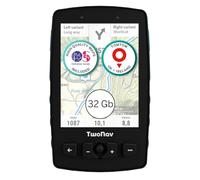 TwoNav Aventura 2 Plus (32 GB) + 1 zone of Great Britain Ordance & Survey Topo 1:50.000 map, handheld GPS with 3.7-inch wide screen, buttons and joystick for mountaineering, trekking or hiking