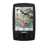 TwoNav Aventura 2 Plus (32 GB), handheld GPS with 3.7-inch wide screen, buttons and joystick for mountaineering, mountaineering, trekking or hiking with maps included. Colour Orange