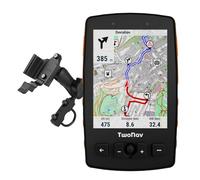 TwoNav Aventura 2 Plus Motor (32 GB), on-road and off-road GPS navigator with 3.7-inch screen for motorcycle, car, 4x4, quad with maps included. Colour Orange