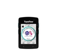 TwoNav Roc + Great Britain Topo full map, GPS bike computer with 2.7-inch screen for MTB, cycling, gravel or bikepacking with maps included. Colour Turquoise