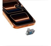 TWOPAN 512GB Nano SSD with Fingerprint Lock, External SSD Hard Drive Storage for Steam Deck, PS5, Selfie Stick, Android, iPad, iPhone 17/16/15, MacBook, Travel and Backup