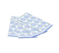 Two's Company Hydrangea 3-Ply Paper Napkins - Elegant Floral Design Guest Towel/Dinner Napkin Set, 20 Pack - Perfect for Special Occasions and Everyday Use