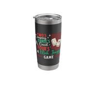 Two's Company, Three's A Crowd Betting Board Game Mahjong Stainless Steel Insulated Tumbler