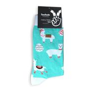 TwoSocks Easter Socks Men Women & Men's Stockings Easter Socks Cotton One Size Easter Gift, Easter Alpaca, One Size