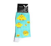 TwoSocks Easter Socks Men Women & Men's Stockings Easter Socks Cotton One Size Easter Gift, easter chick, One Size