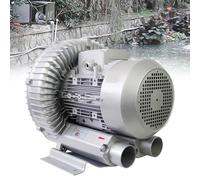 twostronking Single Phase Turbine Blower, Regenerative Air Blower, 120w-1100w Optional, 2980 Rpm/Min, Maximum Air Volume 210m³/H, With Dust Filter and Aluminum Housing, Blow-Suck Dual-Purpose,250W