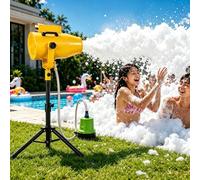 twostronking Spray Foam Machine, Bubble Cannon, Foam Machine for Party, 6-10m Spray Distance, 45° Adjustable Spray Anglewith Extendable Stand, 80㎡ Coverage Area, For Backyards, Pools, Outdoor Events