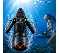 twostronking Underwater Motor, Motor for Paddle Board, Kayak Thruster, Max Diving Depth 40m, Detachable Modular Design, Dual Control Modes, 120-15min Runtime, For Snorkeling, Pool, Lake