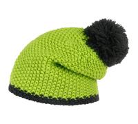 Twotone Pompom Hat