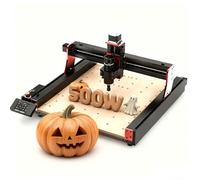 Twotrees CNC Router Machine TTC450 Pro, CNC Spindle Motor Kit 500 W, CNC Machine GRBL Control Engraving Machine Router Working Area 460 x 460 x 80 mm for Engraving Cutting MDF Acrylic Solid Wood