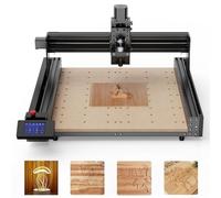 Twotrees TTC 450 CNC 80W Router Machine 3-Axis CNC Machine Working Area 460 x 460 x 80 mm for Engraving, Cutting MDF, Acrylic, Solid Wood, Nylon, PCB, Carbon Fibre Board
