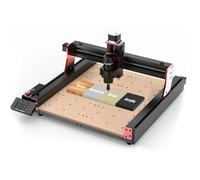 Twotrees TTC450 PRO CNC Milling Machine 4 Axis for Wood and Acrylic 90% Assembled Powerful Motor XYZ Limit Switch Upgrade CNC Router CNC Working Area 460 x 460 x 80mm