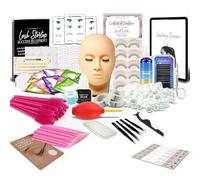 TwoWin Eyelash Extension Kit for Beginners, Eyelash Extension Starter Kit | Lash Kit with Mannequin Head Training
