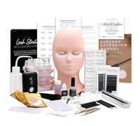 TwoWin Professional Eyelash Practice Head Kit, Lash Kit for Beginners