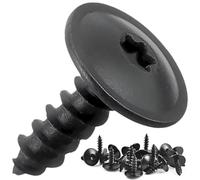 Twowinds Self-Tapping Torx Screw M5 x 16 mm for Mudguard, Wheel arch, Bumper, Grilles N90775001 N91160401 Black (20 pcs.) TX25