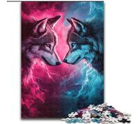 TwoWolves JigsawPuzzle 1000 Pieces for Adults, Challenging Game Toys Wall Decoration Unique Birthday And Xmas Gifts (50x75cm)