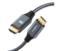 Twozoh 4K HDMI Cable 5M, High Speed HDMI 2.0 Cable, Braided HDMI to HDMI Lead Compatible with PS5, PS3, PS4, PC, Projector, HDTV, Xbox