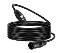 Twozoh XLR Cable 7.5M, XLR Male to Female Balanced 3 PIN Microphone Cable (Professional/Hifi)