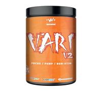 TWP Nutrition Platinum Series VARI V2, Non Stim Focus and Pump Pre Workout, 580g and 20 Servings, 5 Great Flavours (Orange Dreamsicle)