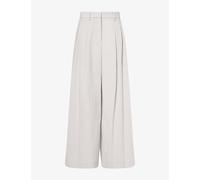 TWP Womens TWP Avery Wide-Leg Wool-Blend Trousers Vapor Blue 10