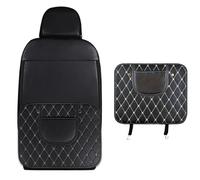 TWQBHSH Car Seat Kick Protector, Compatible with Geely SX7 COWBOY ICON EMGRAND GSe, Car Anti Kick Pad with Storage Bag Car Interior Accessories,A