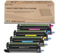 TWR5P C2660 S3840 Drum Cartridge / Imaging Kit 331-8434 Replacement for Dell C2660 S3840 C2660dn C2665 C2665dnf C3760 C3760n C3760dn C3765 C3765dnf S3840c S3840cdn S3845cdn Color Printer