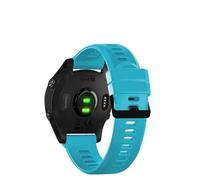 TWRQA Sports Silicone WatchBand For Garmin Forerunner 945 935 Bracelet Strap For Garmin Fenix 5 Plus Wristbands Dustproof Plug Cover (Color : L, Size : For Forerunner 935)