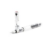 TWSBI Diamond 580, Dispenser, Piston Fountain Pen, Nib F Fountain Pen, Demonstrator Clear