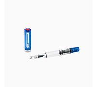 Twsbi Eco Trans Blue Nib B - Transparent Fountain Pen BLUE