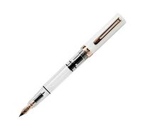 Twsbi Eco White & Rose Gold Nib M - Fountain Pen