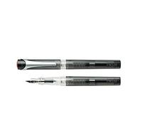 TWSBI SWIPE Fountain Pen with Arista A6 Notebook Free (Smoke Black, Extra Fine)