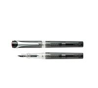TWSBI SWIPE Fountain Pen with Arista A6 Notebook Free (Smoke Black, Stub 1.1)