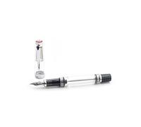 TWSBI Vac Mini Smoke Fountain Pen, F (Fine)
