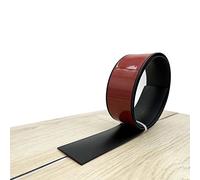 TWSOUL Self Adhesive Floor& Door Flooring Threshold Transition Strip,10M Laminate PVC Flat Door Threshold Strip 4cm Width Floor Edging Trim Strip for Tile Wood Joins Gap (Black/10M) (P-001740)