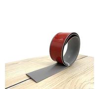 TWSOUL Self Adhesive Floor& Door Flooring Threshold Transition Strip,2M Laminate PVC Flat Door Threshold Strip 4cm Width Floor Edging Trim Strip for Tile Wood Joins Gap (Grey/2M), P-001740