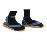 TWSTIV Cosplay Kimetsu No Yaiba Kamado Tanjirou Nezuko Shoes Geta Clogs Slippers with Tabi Socks, Iguro Obanai, 3XL