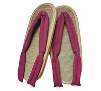TWSTIV Cosplay Kimetsu No Yaiba Kamado Tanjirou Nezuko Shoes Geta Clogs Slippers with Tabi Socks, Kamado Tanjirou, XXL