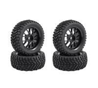 TWTCZOZ 1/10 Scale RC Tires, Shock Absorbers, Easy Installation, Accessories, Rubber Tires, Multi spoke wheels