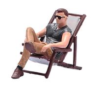 TWTCZOZ 1/64 Miniature Figure Human Figure for Photography Micro Landscape Projects