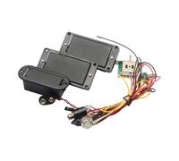 TWTCZOZ Active Guitar Pickup Electric Pickup 1T1V Circuit 3 Way Switch Guitar Wiring Harness PP Material Suitable for Electric Guitar Parts Maintenance Repair