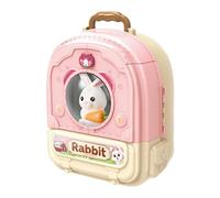 TWTCZOZ Backpack Playset with Backpack And Adjustable Straps - Also A Great Birthday Gift, Pink