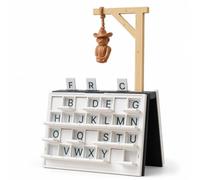 TWTCZOZ Board Game Hangman Word Game Tabletop Game Family Game Educational Game With Compact Book Case And Easy Setup Tiles Suitable for Kids Adults Road Trips Car Rides Home, style to 3