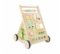 TWTCZOZ Children Activity Toy Infant Push Cart Wooden Drum Xylophone Shape Maze Stable Structure Suitable for Cognitive Development Entertainment Nursery Home Decoration, Style A