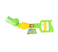TWTCZOZ Children Grabber Grabber Claw Tool Crocodile Reacher Stick With Trigger Handle Scissor Mouth Mechanism Safe suitable for early learning centers, Green, Short Crocodile Grabber